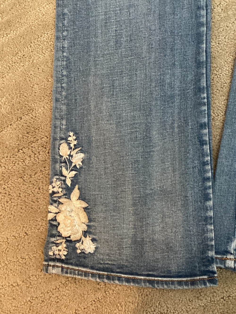 DRIFTWOOD Kelly Bootcut Jeans with Floral Embroidery - Picture 5 of 9
